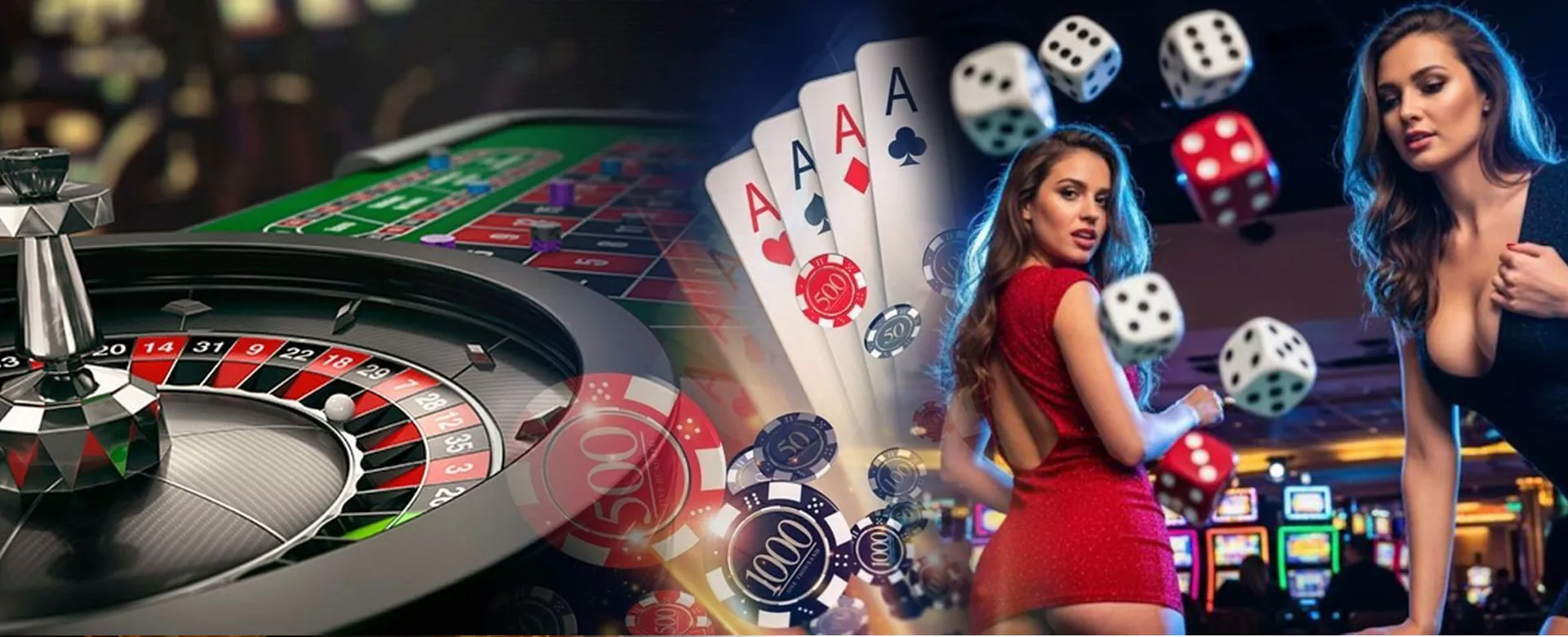 ph365 Poker Table with Golden Chips and Cards